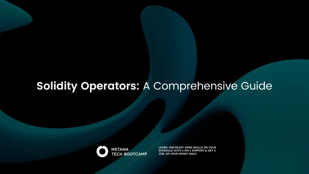 Solidity Operators: A Comprehensive Guide