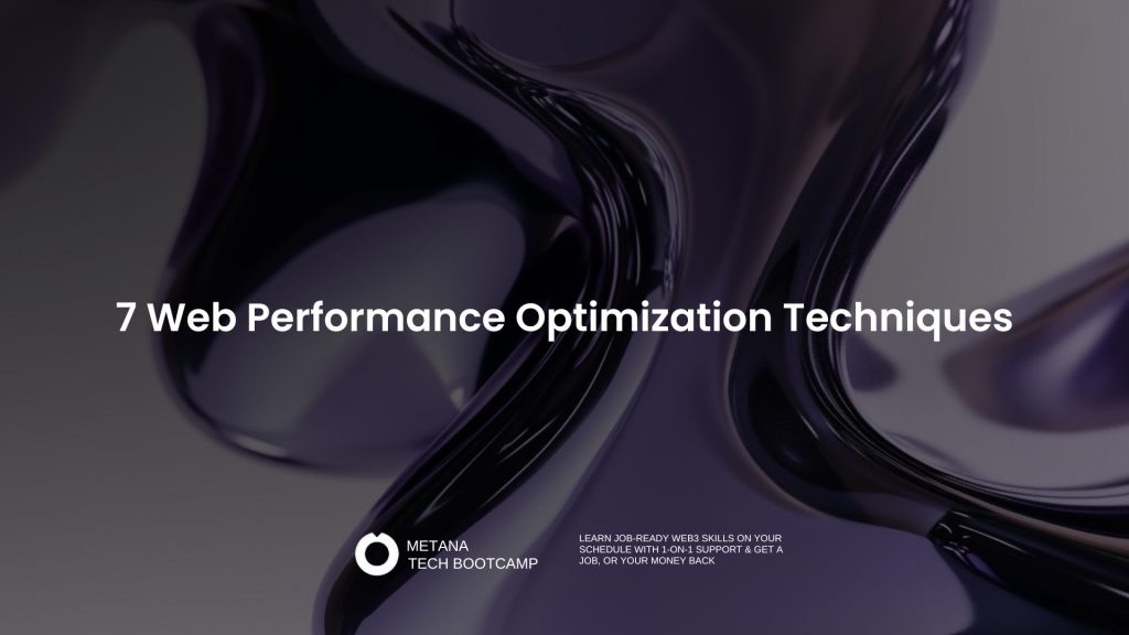 7 Web Performance Optimization Techniques